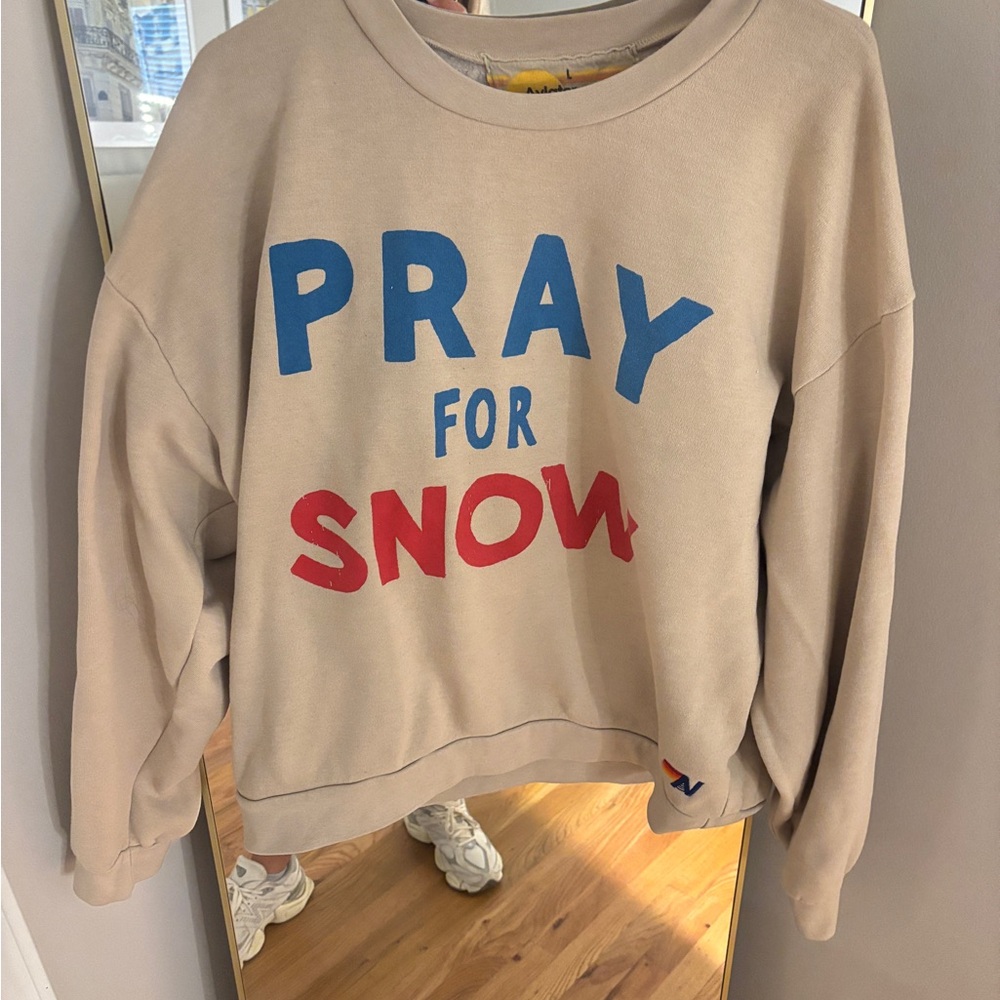 Aviator Nation Pray for Snow Sweatshirt